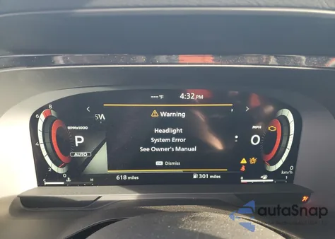 2025 Nissan Pathfinder Platinum from USA, damaged, VIN 5N1DR3DJ4SC276271